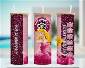 Starbucks Coffee Aurora Pink Leopard